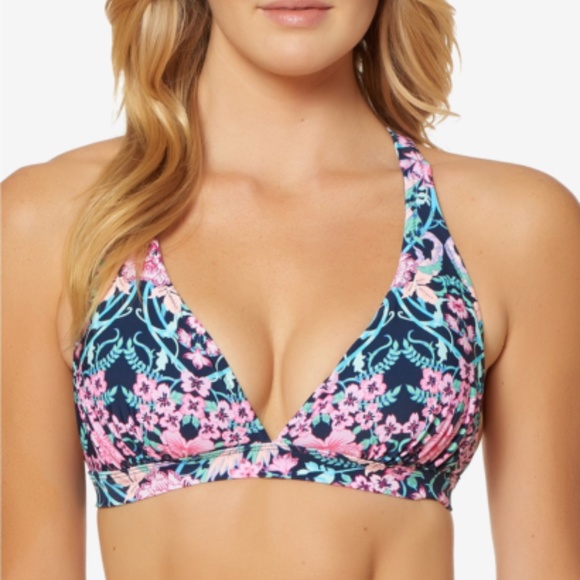 Jessica Simpson Full Support Cross Back Bikini - Picture 3 of 6